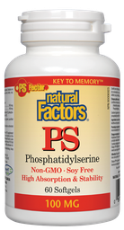 [10480000] PS Phosphatidylserine - 100 mg - 60 soft gels