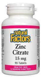 [10007269] Zinc Citrate - 15 mg