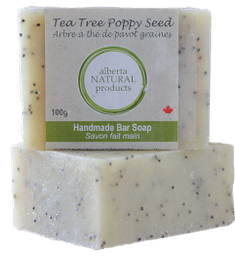 [10024437] Tea Tree Poppy Seed Bar Soap