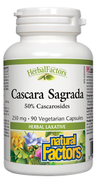 [10007387] HerbalFactors Cascara Sagrada - 250 mg