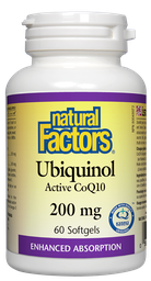 [10602200] Ubiquinol Active CoQ10 - 200 mg - 60 soft gels