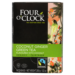 [10981103] Green Tea - Coconut Ginger - 16 count