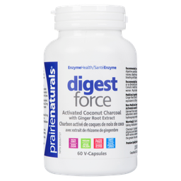 [11008618] Digest Force Activated Coconut Charcoal with Ginger Root Extract