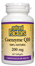 [10007460] Coenzyme Q10 - 200 mg - 60 soft gels