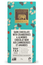 [10005056] Chocolate Bar - Dark Chocolate with Cranberries &amp; Almonds