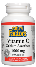[10007219] Vitamin C Calcium Ascorbate - 1,000 mg - 90 capsules