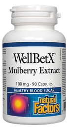 [10007381] WellBetX Mulberry Extract - 100 mg - 90 capsules