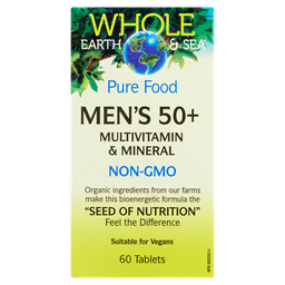 [10679800] Pure Food Men's 50+ Multivitamin &amp; Mineral