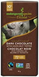 [11032323] Chocolate Bar - Dark Chocolate with Hazelnut Toffee