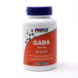 [10015121] GABA - 500 mg - 100 veggie capsules
