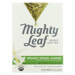 [11030765] Green Tea - Organic Spring Jasmine - 15 count