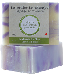 [10024441] Lavender Landscape Bar Soap