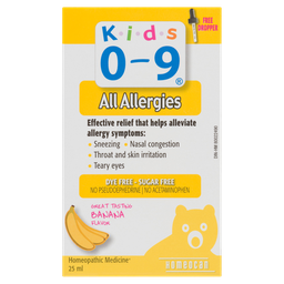 [10017213] Kids 0-9 All Allergies - Banana