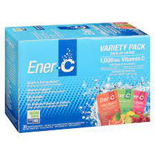 [10699300] Vitamin C Effervescent Powdered Drink Mix - Variety Pack 1,000 mg - 30 x 9.4 g