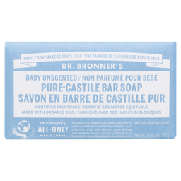 [10004141] Pure-Castile Bar Soap - Baby Unscented - 140 g
