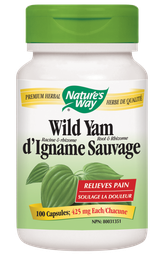 [10004933] Wild Yam Root - 425 mg - 100 capsules