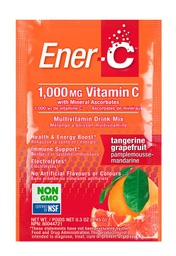 [10476400] Vitamin C Effervescent Powdered Drink Mix - Tangerine Grapefruit 1,000 mg - 9.45 g