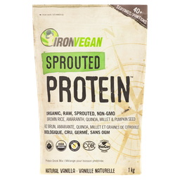 [10978901] Sprouted Protein - Vanilla - 1 kg