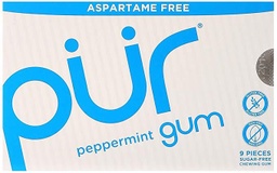 [10018582] Gum - Peppermint - 9 pieces