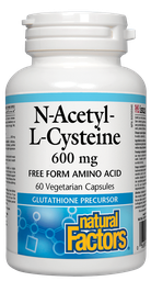 [10994224] N-Acetyl-L-Cysteine - 600 mg - 60 veggie capsules