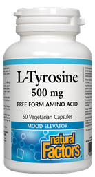 [10506900] L-Tyrosine - 500 mg - 60 veggie capsules