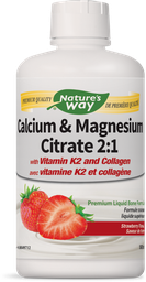 [11006202] Calcium &amp; Magnesium Citrate 2:1 - Strawberry