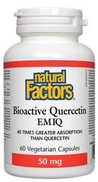 [10735100] Bioactive Quercetin EMIQ - 50 mg - 60 veggie capsules