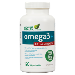 [10011684] Omega3+ Extra Strength - 800 mg EPA, 400 mg DHA - 120 soft gels