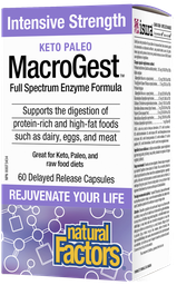 [11023376] Keto Paleo MacroGest Full Spectrum Enzyme Formula - 60 capsules