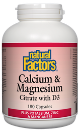 [10007254] Calcium &amp; Magnesium Citrate with D3