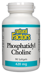 [10007325] Phosphatidyl Choline - 420 mg - 90 soft gels