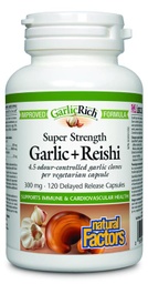 [11046315] Garlic plus Reishi - 120 Capsules