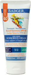 [11054988] Sunscreen Cream - Sport Clear Zinc SPF 40 Unscented