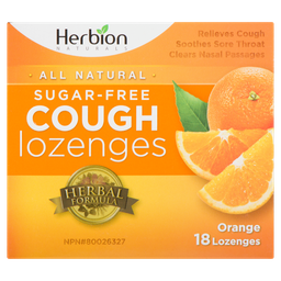 [10615300] Sugar Free Cough Lozenges - Orange