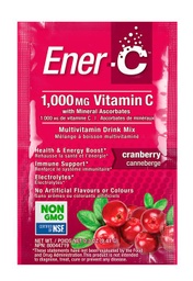 [10699200] Vitamin C Effervescent Powdered Drink Mix - Cranberry 1,000 mg - 9.41 g