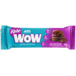 [11060923] Keto WOW Snack Bar - Triple Chocolate Cake