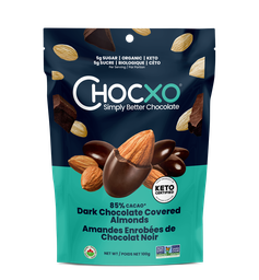 [11064223] 85% Dark Chocolate - Covered Almonds