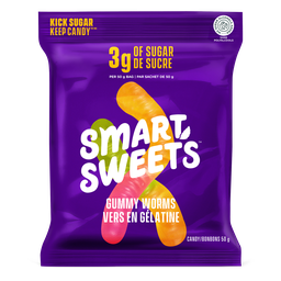 [11065307] No Sugar Added Gummy Worms - 50 g