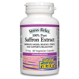 [11067937] Stress Relax Saffron Extract - 60 veggie capsules