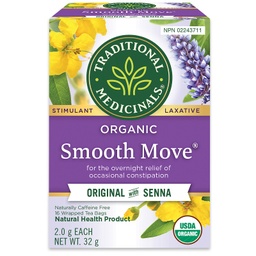 [11068715] Organic Smooth Move Herbal Tea - 16 count