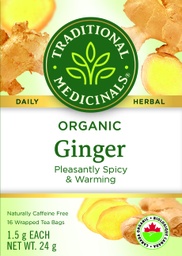 [11068722] Organic Ginger Herbal Tea - 16 count