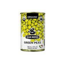 [11076760] Canned Green Peas Organic