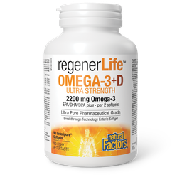[11086485] RegenerLife Omega 3+D Ultra Strength
