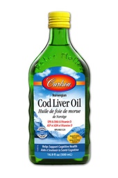 [10008473] Wild Norwegian Cod Liver Oil - Lemon 1,100 mg omega-3s - 500 ml