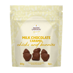 [11089767] Milk Chocolate - Caramel Bunnies and Chicks