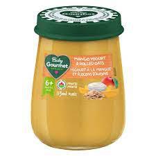 [11093143] Mango Yogurt &amp; Rolled Oats Baby Food