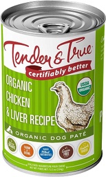 [11097575] Organic Chicken &amp; Liver Dog Food Wet