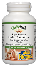 [10024815] GarlicRich Super Strength Garlic Concentrate - 500 mg - 90 soft gels
