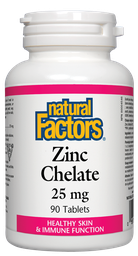 [10007271] Zinc Chelate - 25 mg - 90 tablets