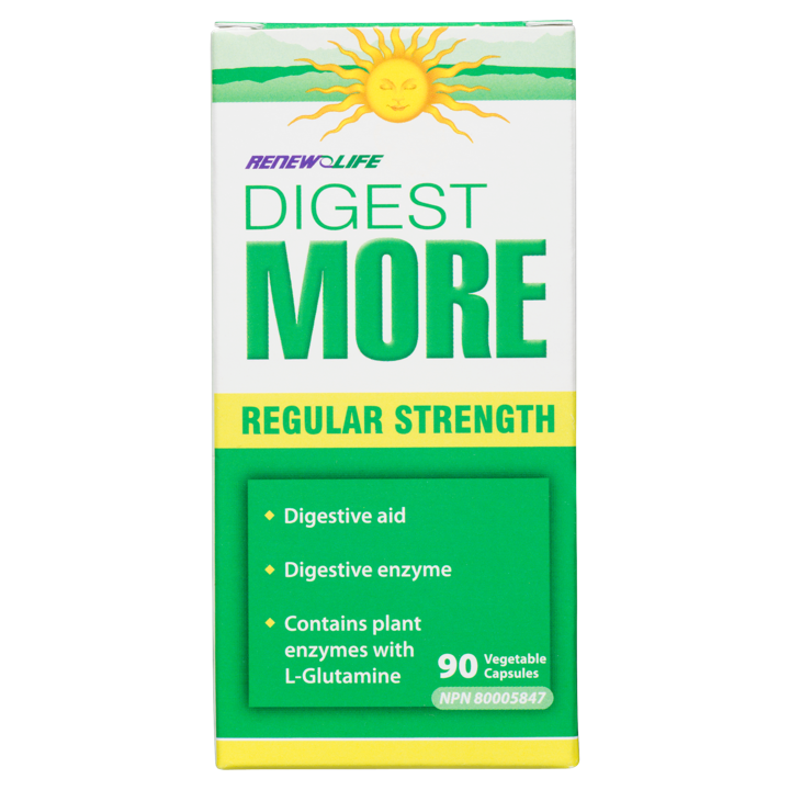 Digest More Regular Strength - 90 veggie capsules